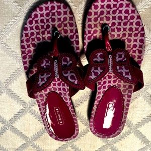 Coach sandals